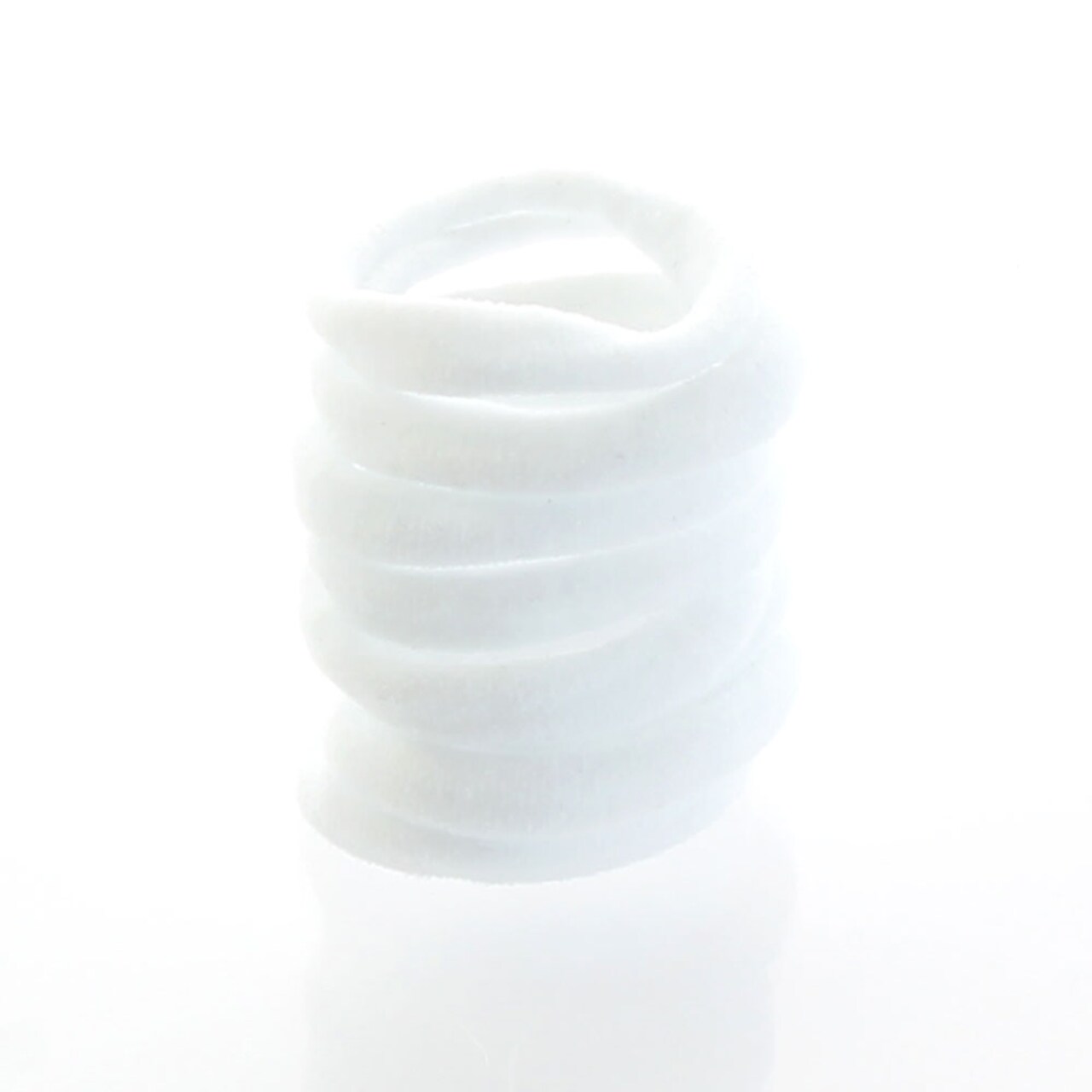 Baby/Toddler Stretchy Nylon Ponytail Holders White - 1000 pcs